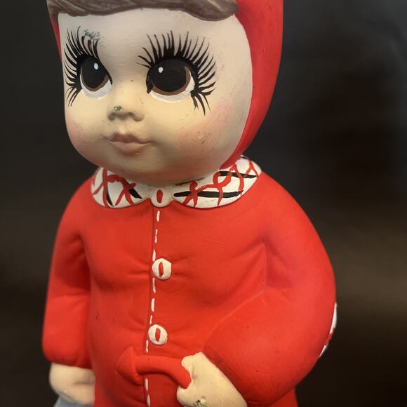 Ceramic Mold Witch & Devil Trick or Treat Halloween Hobbyist | VTG ‘87 | ~ 11” - Picture 6 of 14